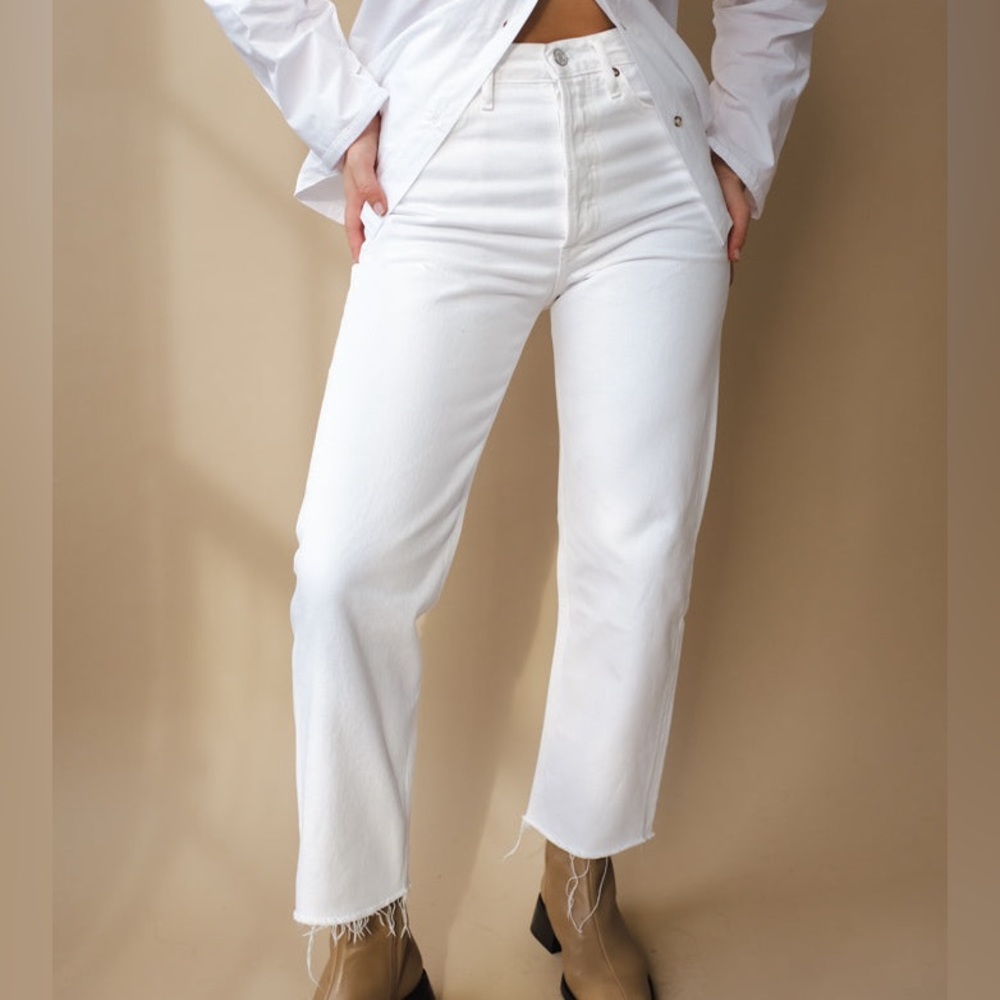 AGOLDE White Jeans